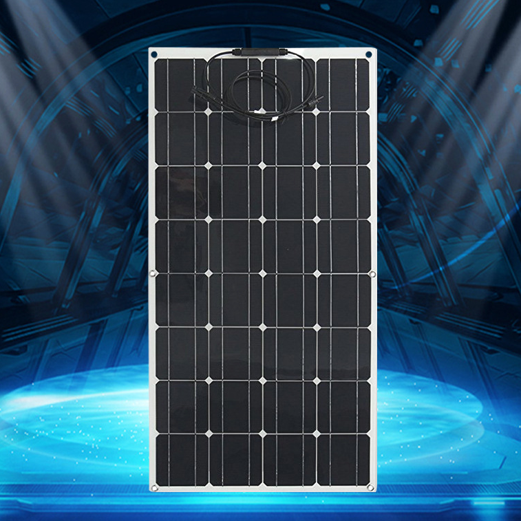 Single Crystal 100W Flexible Solar Panel