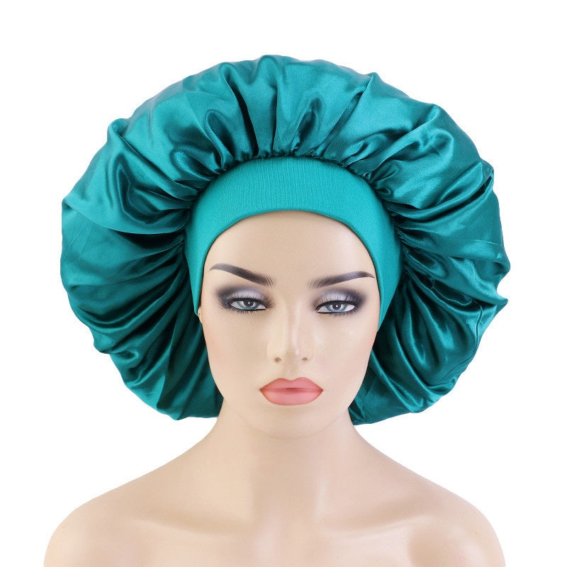 Thick And Wide Side Oversized Beauty Hair Care Hat