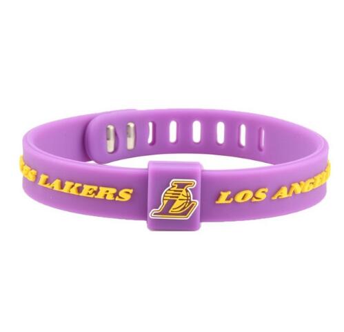 basketball team silicone bracelets sports wristbands