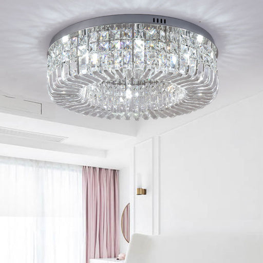 Simple European Creative Living Room Postmodern Crystal Ceiling Light