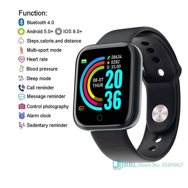 Women Smart Band Men Smart Bracelet Fitness Tracker For Android IOS Smartband Wristband  Smart Wrist Band Bluetooth Smart-band