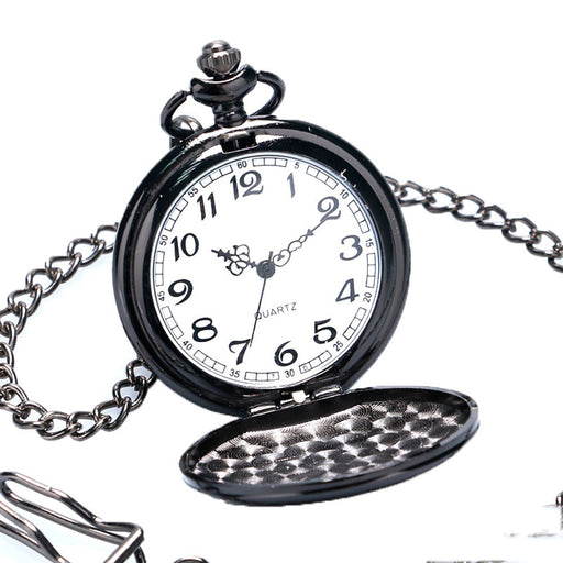 To, My Son European And American Fashion Lettering Commemorative Quartz Pocket Watch