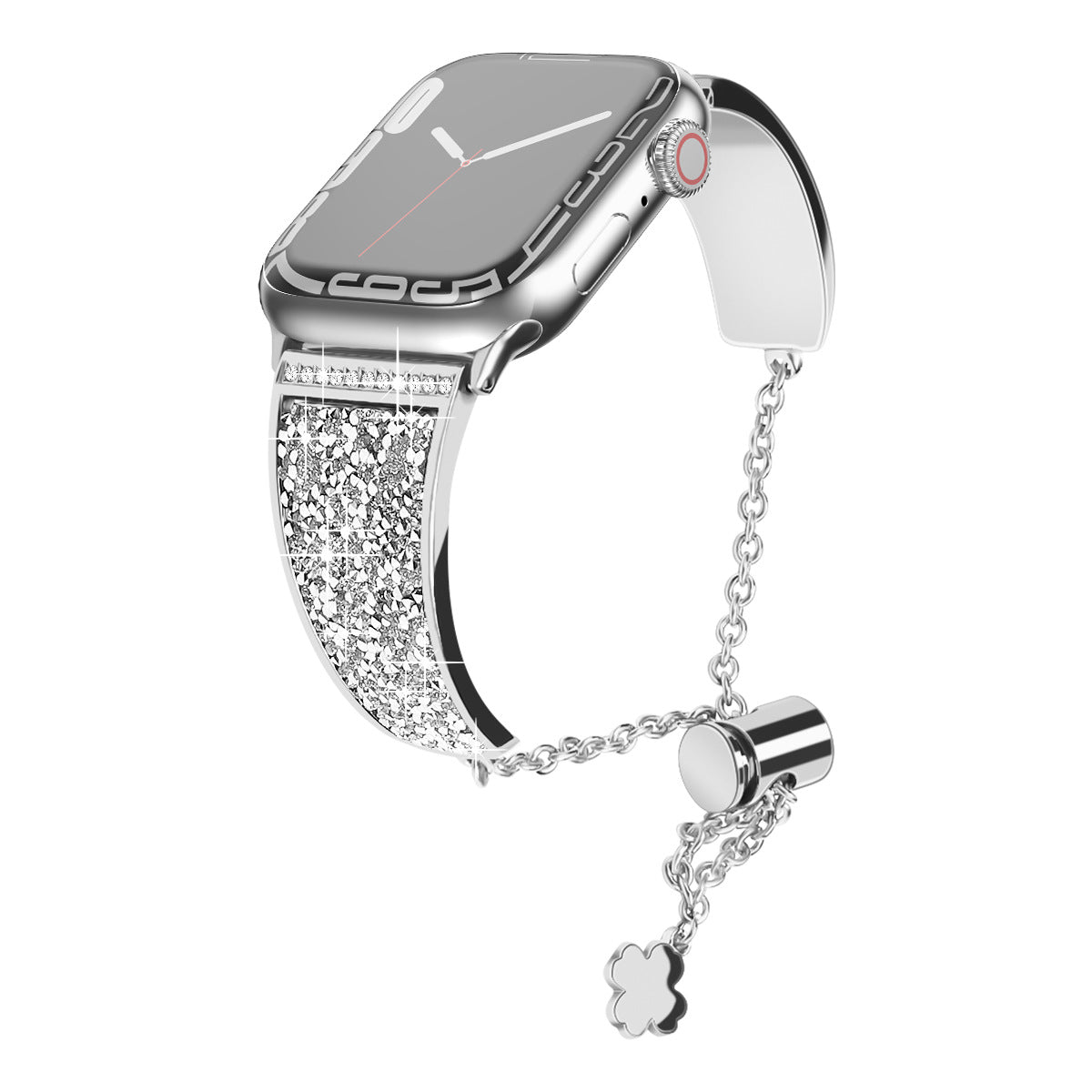 Simple And Creative Metal Diamond Strap