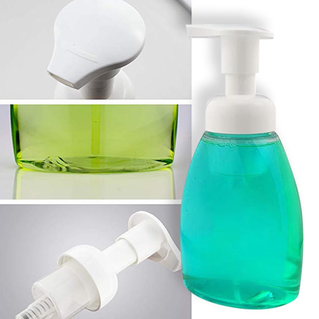 Foam Press Bottle Foaming Soap Dispensers Pump-Bottles Liquid Soap, 300ml