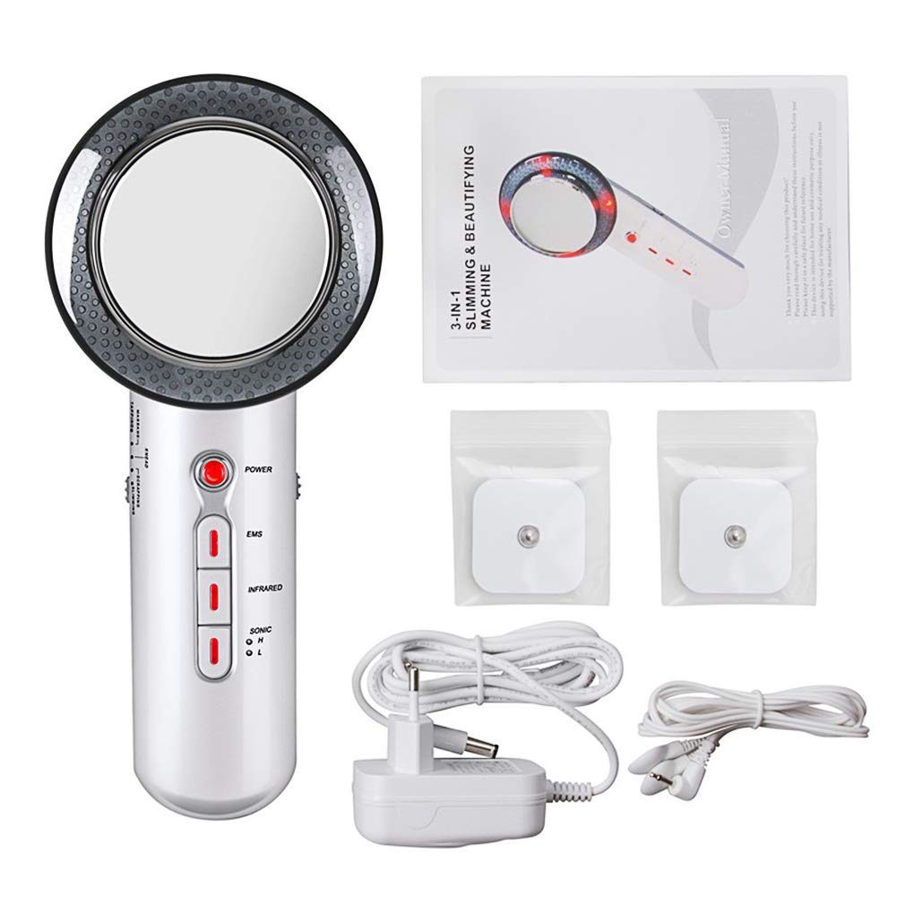 3 in 1 Body Slimming Ultrasound Cavitation Infrared Fat Burner Galvanic Infrared Ultrasonic Therapy