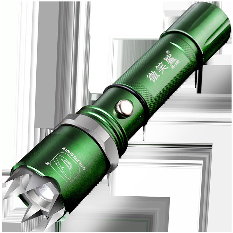 Aluminum Alloy Rechargeable Focusing LED Flashlight