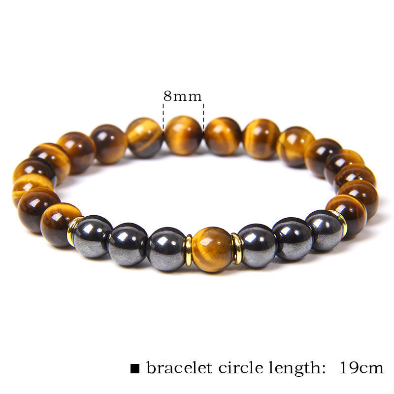 Tiger Eye Stone Bracelet Natural Stone Bracelet