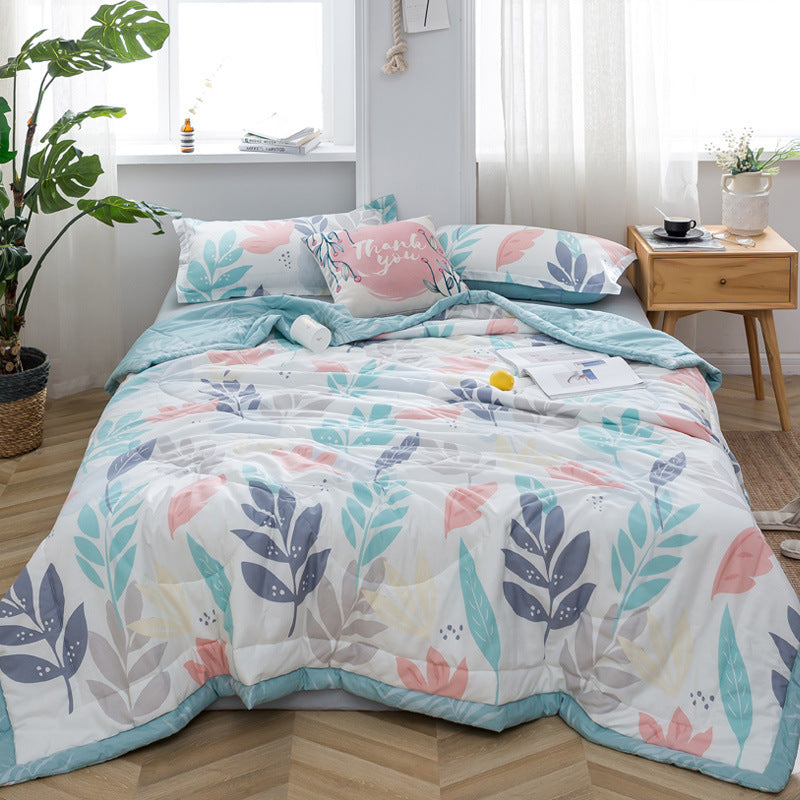 Double air-conditioned quilt