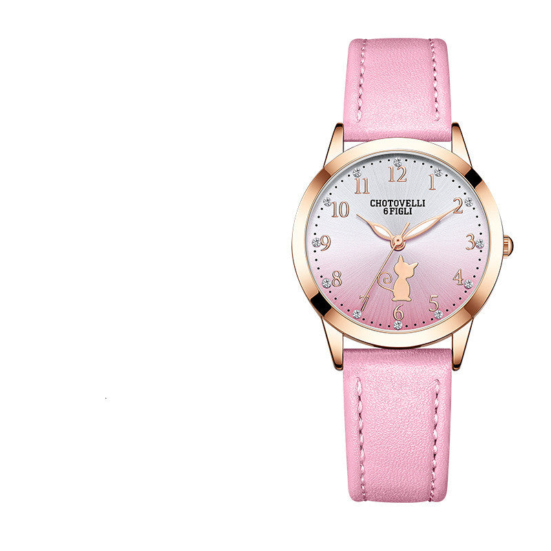 Girls heart student watch