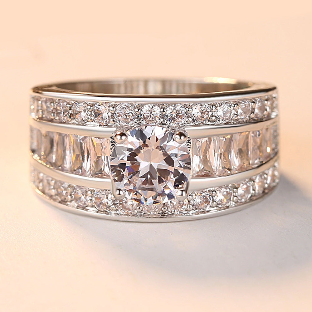 Fashion Jewellery Sumptuous Creative Trend Zircon Claw Heart Arrow Female Adjustable Size Ring Vintage Party Rings For Girls Fashion Jewellery Sumptuous Creative Trend Zircon Claw Heart Arrow