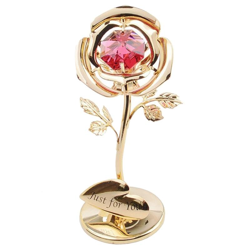 Electroplating 24K Gold Valentine's Day Christmas Gift Gold Foil Rose