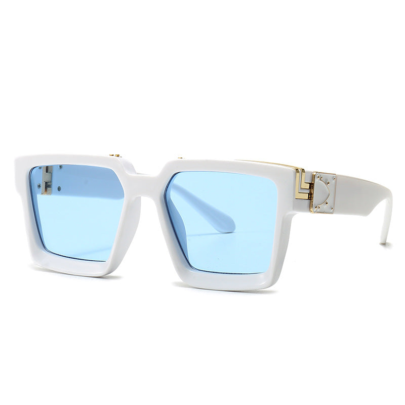 European and American Street Model Square Sunglasses