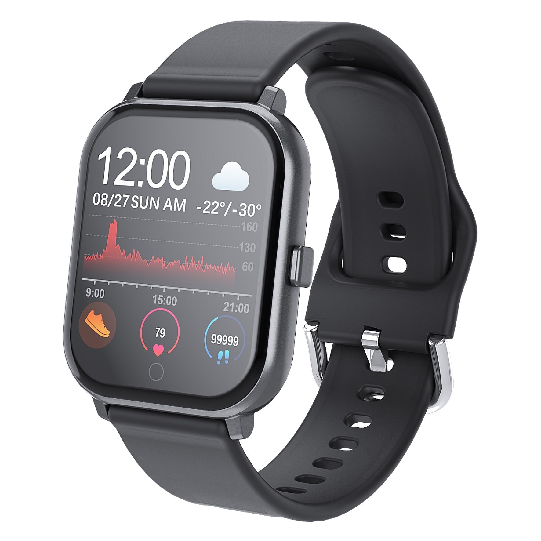 Multifunctional touch adult heart rate monitor