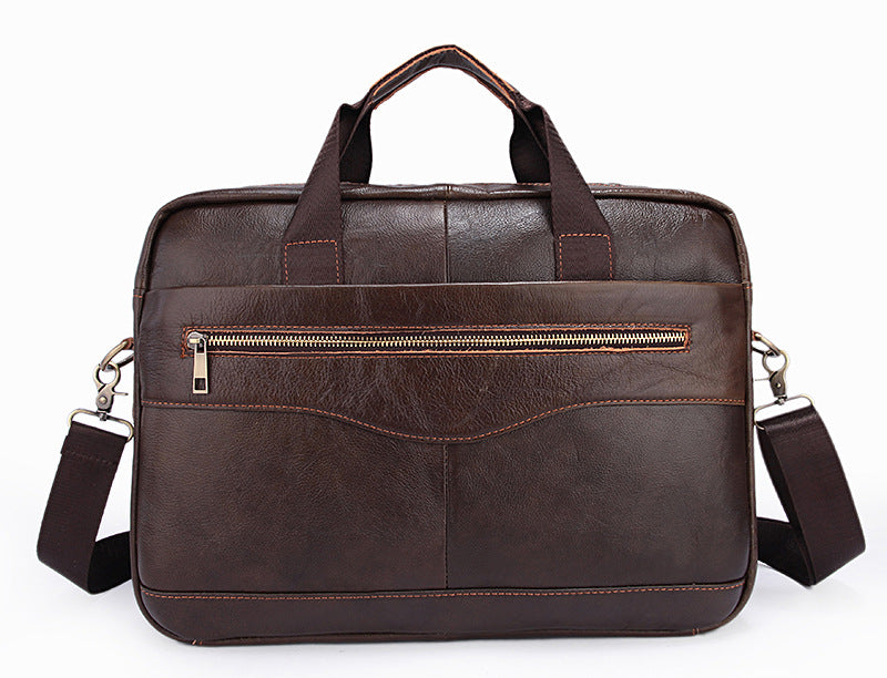 Men's crossbody bag leather handbag