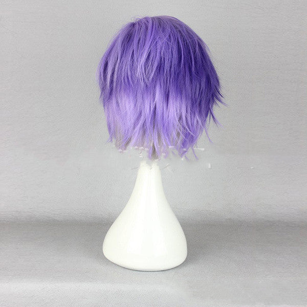 Gradient color cosplay wig