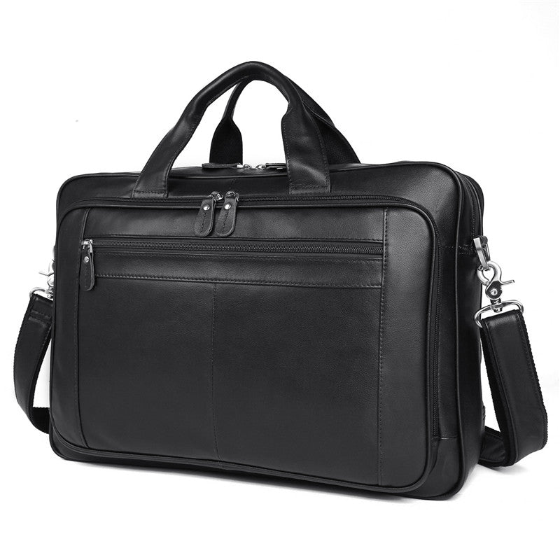 Men's leather briefcase