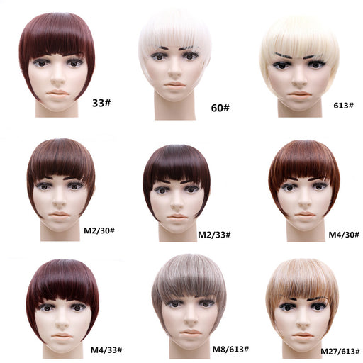 Hair Bangs Hairpiece Accessories Synthetic Fake Bangs