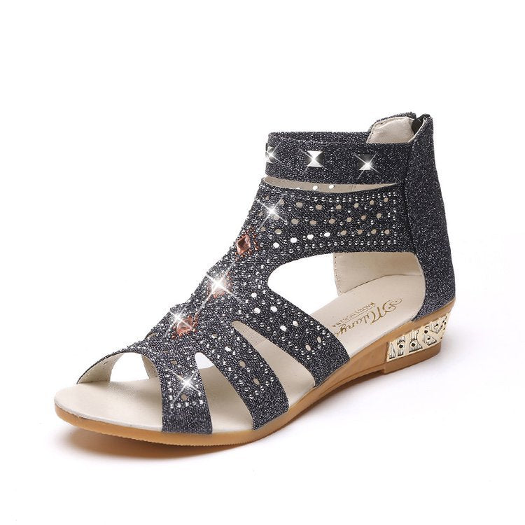 Fishbill high-top Roman sandals