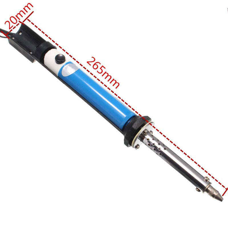 30W 220V EU Plug 2 in 1 Soldering Iron PCB Solder Sucker Pum