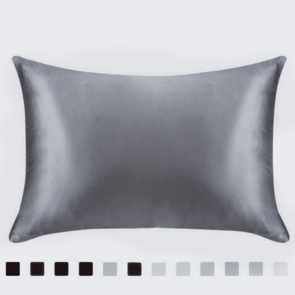 Pillowcase Satin Solid Color Simulation Silk Single Pillowcase Ice Silk Pillowcase