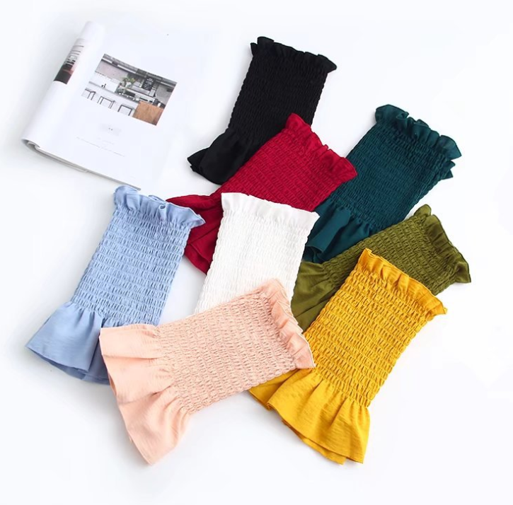 Aproms Soft Knit Peplum Tank Top Streetwear Ruffles Strapless Tube Women Fashion Elastic Crop Top Sexy Bustier Tee Feamle Camis