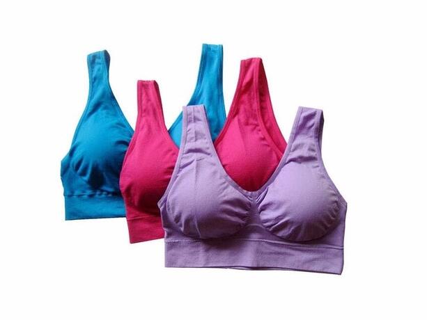 Seamless push up bra