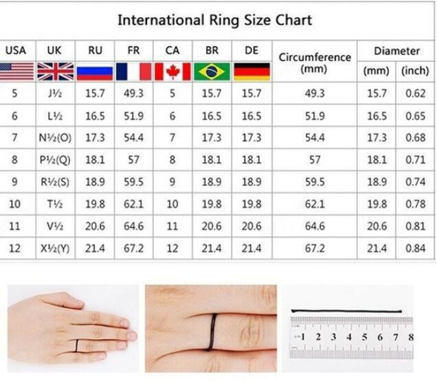 Wish Hot New European and American Fashion Ring Full Circle Set of Zircon Ring Jewelry