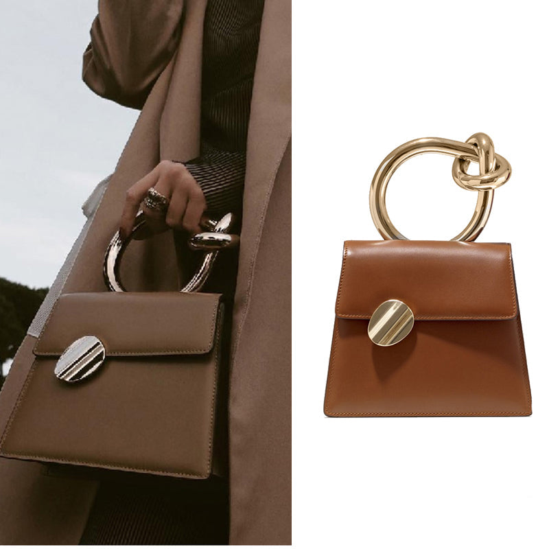 Ring personality shoulder bag