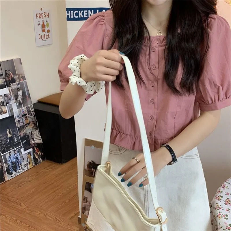 White Shirt Women"s Summer Summer New Design Sense