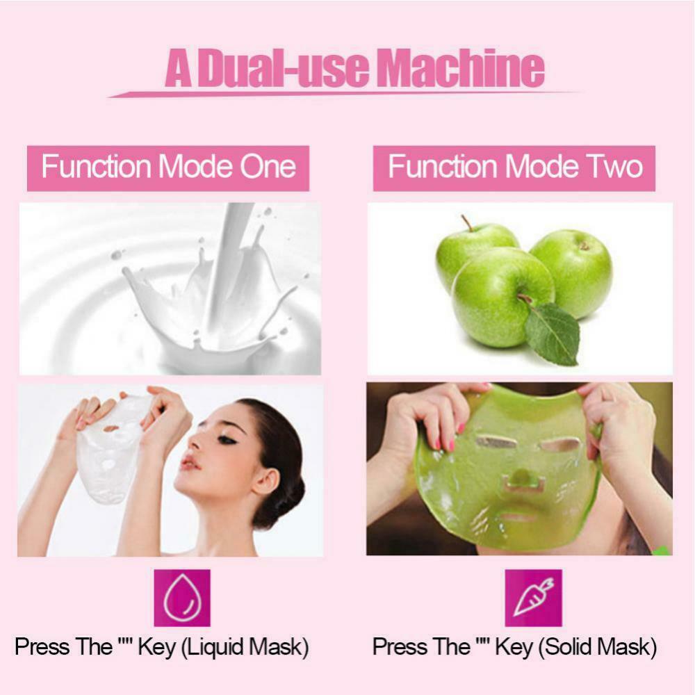 Automatic Facial Mask Maker DIY Natural Fruit Vegetable Collagen Face Mask Machine 110V