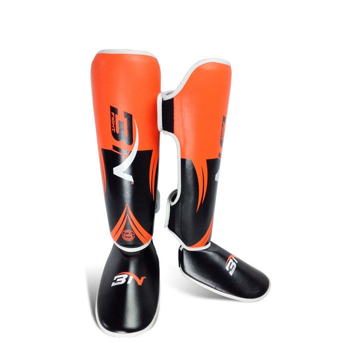 Muay Thai Shin Guards Fighting One-piece Sports Protective Gear