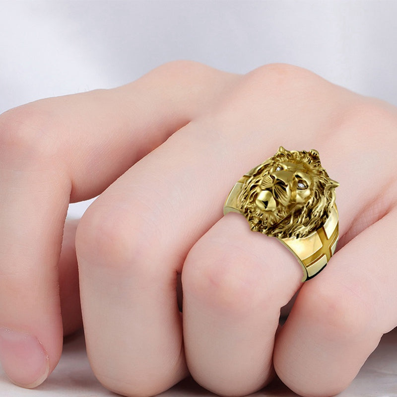 Ring New Style Domineering European And American Jewelry