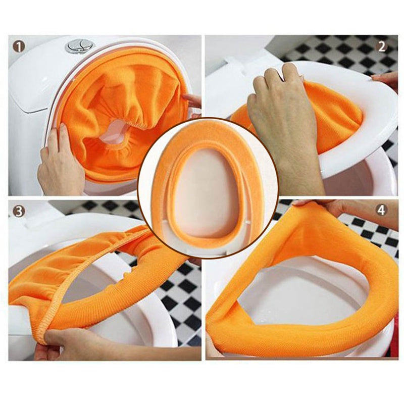 Toilet Cover Toilet seat O-shaped Toilet Cushion Toilet Warmer