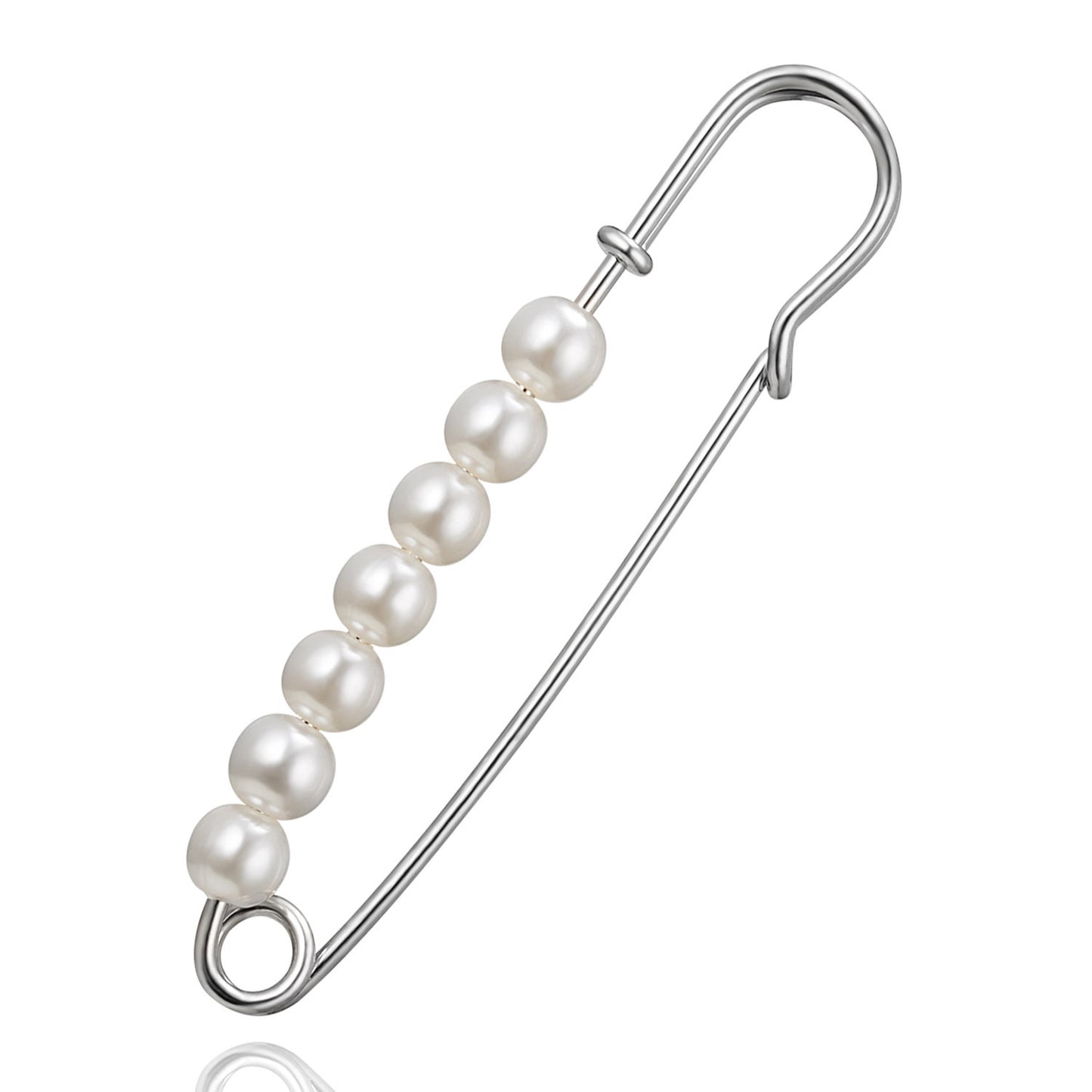 Creative New Pearl Horizontal Big Brooch