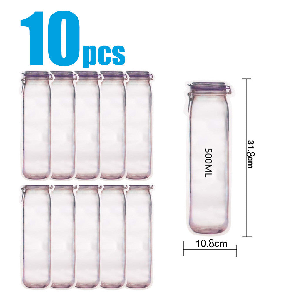 Reusable Snack Storage Bag Nut Biscuit Waterproof Sealed Food Storage Bag Snack Storage Travel Food Assortmen Bag