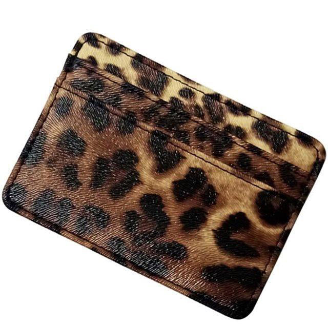 Card Holder Men'S Business Id Card Holder Wallet Case