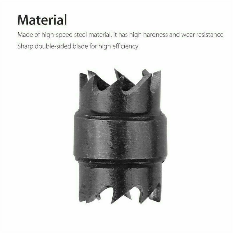 13-piece Set Of Welding Spot Removal Tool, Stainless Steel Special Drill Bit, High-speed Steel Opener