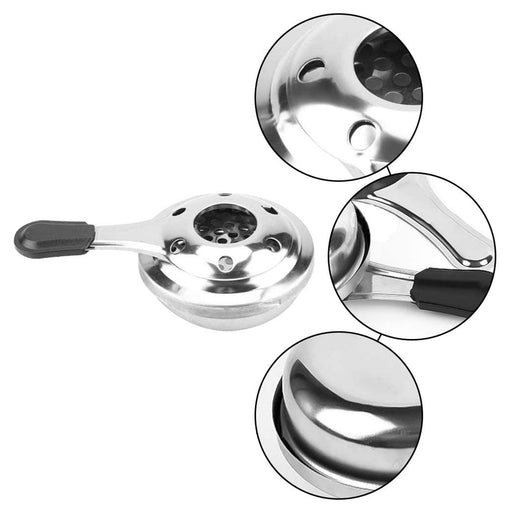 Portable Stainless Steel Alcohol Stove Picnic Tea Stove Outdoor Mini Stove Liquid Windproof Stove