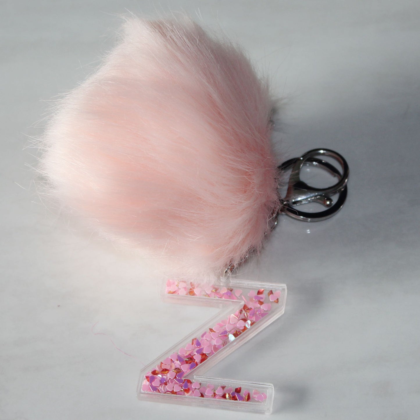 Children'S Letter Keychain Hair Ball