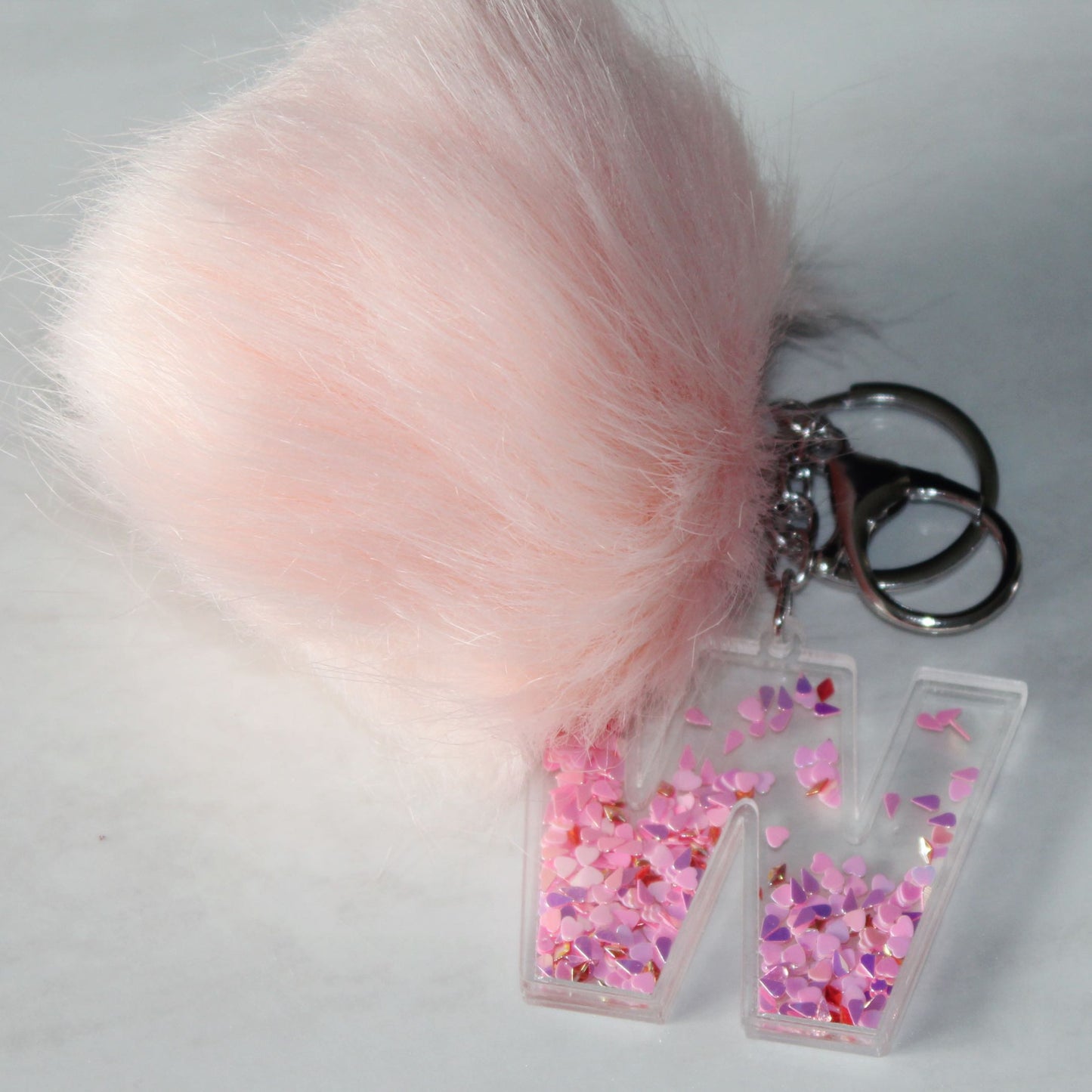 Children'S Letter Keychain Hair Ball