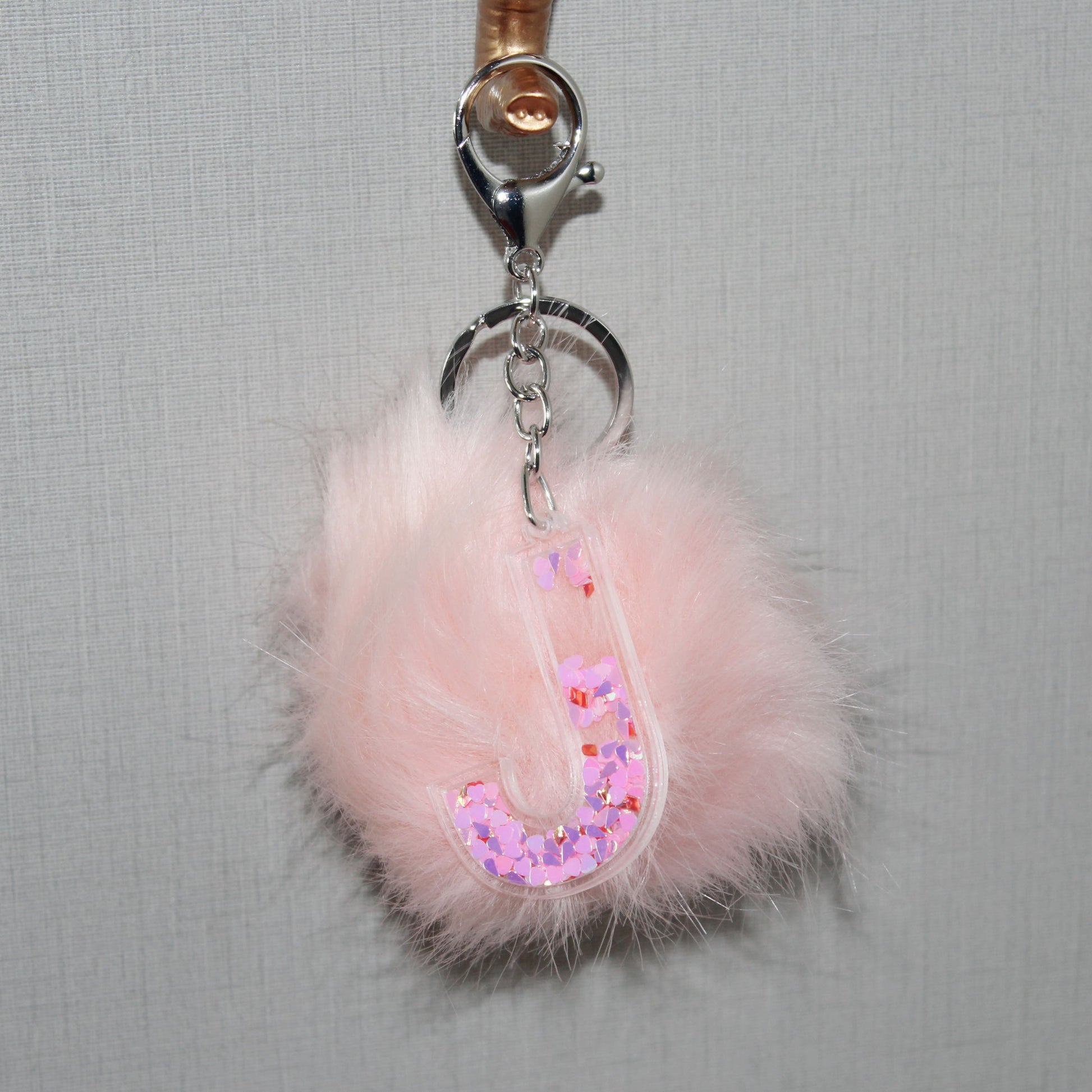 Children'S Letter Keychain Hair Ball