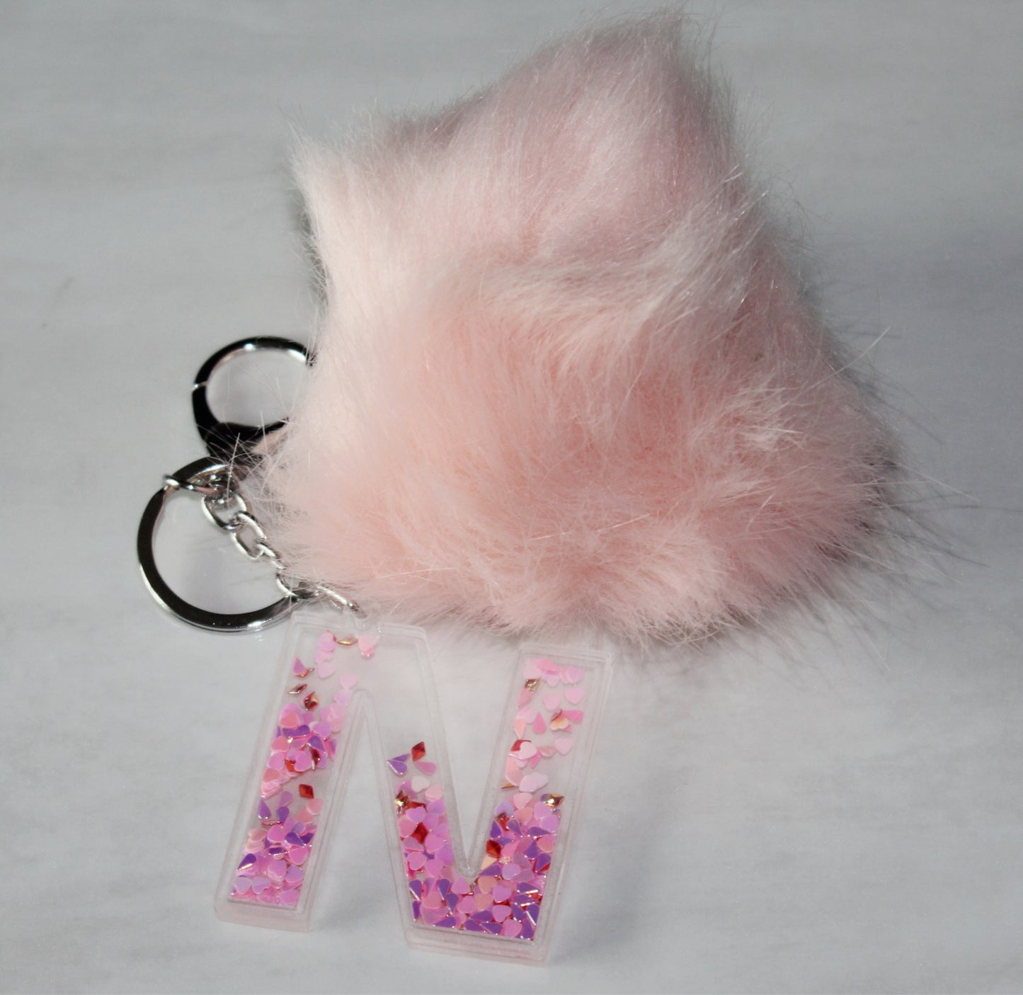 Children'S Letter Keychain Hair Ball