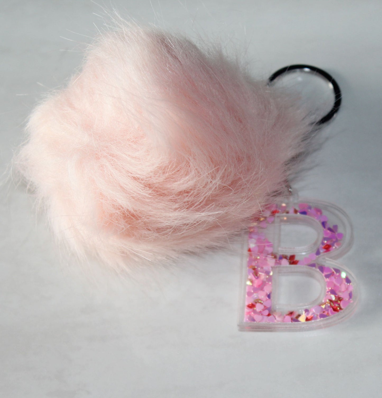 Children'S Letter Keychain Hair Ball