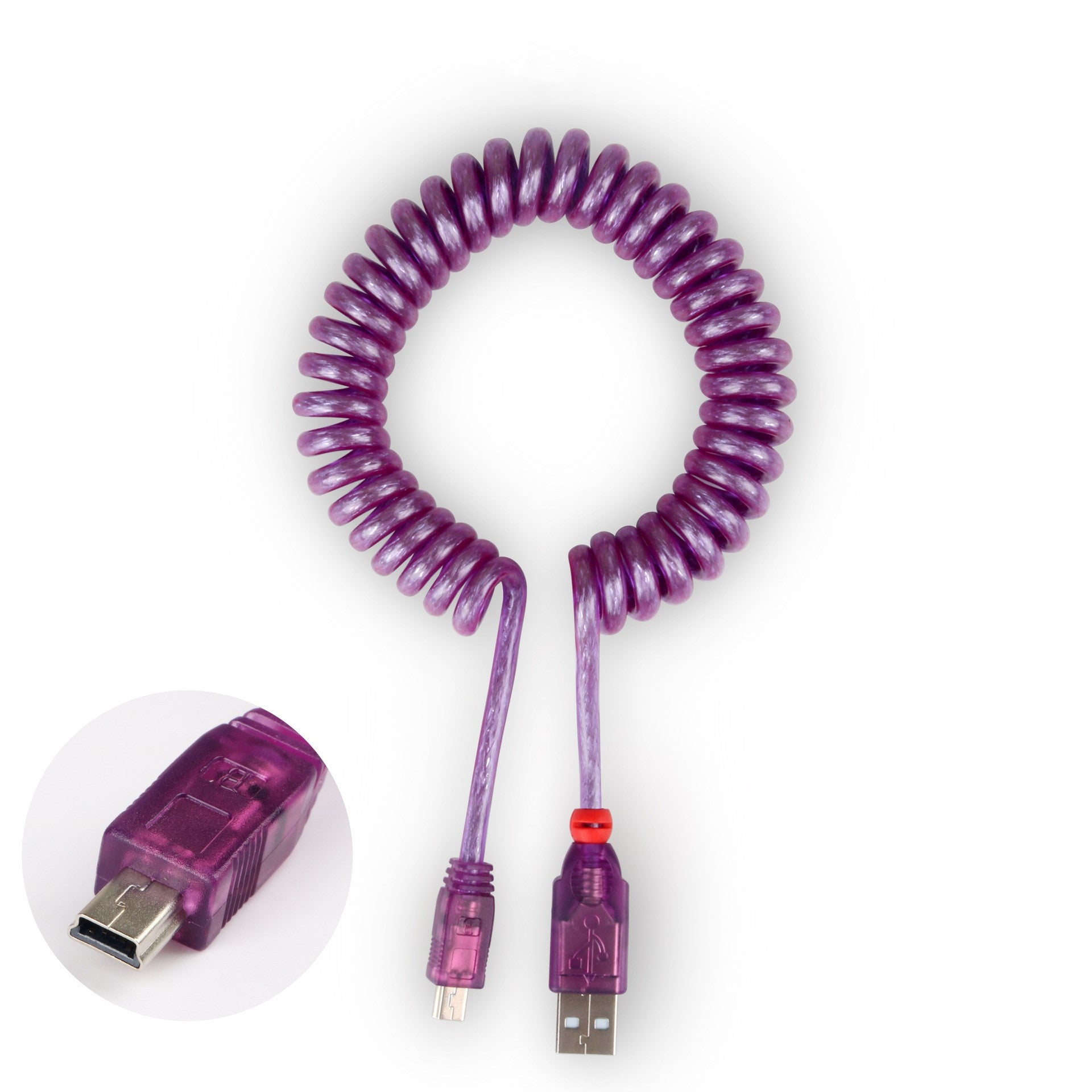 USB Spiral Mechanical Keyboard Data Cable