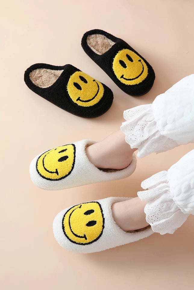 Cute Plush Half-wrapped Heel Non-slip Warm House Slippers