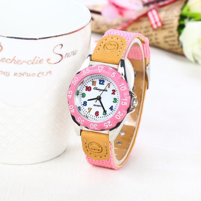 Cute Cartoon Children Watch Girl Boy Electronic Watch