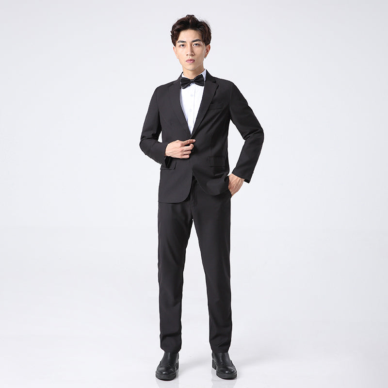 Men'S Suit Three-Piece Wedding