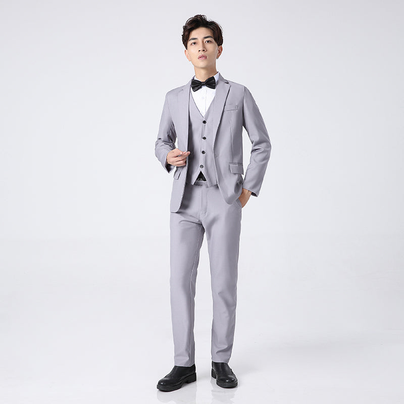 Men'S Suit Three-Piece Wedding