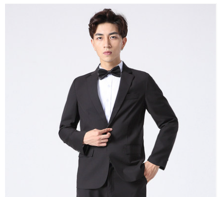 Men'S Suit Three-Piece Wedding