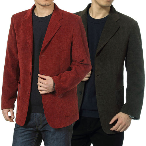 Casual Suit Corduroy Casual Suit Jacket